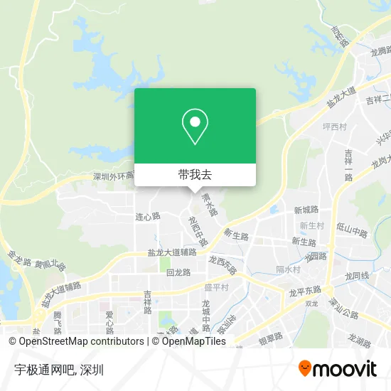 宇极通网吧地图
