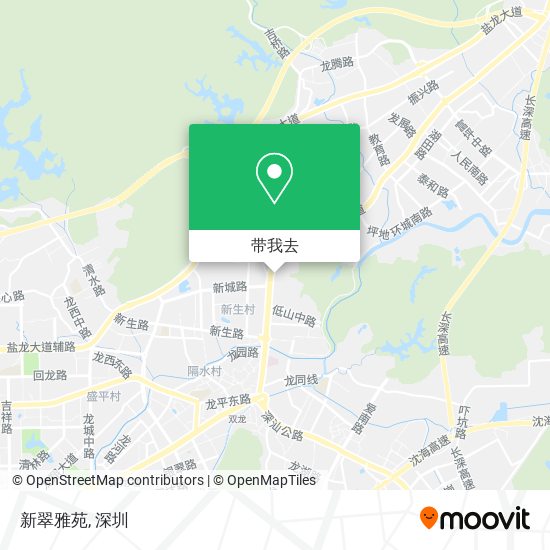 新翠雅苑地图