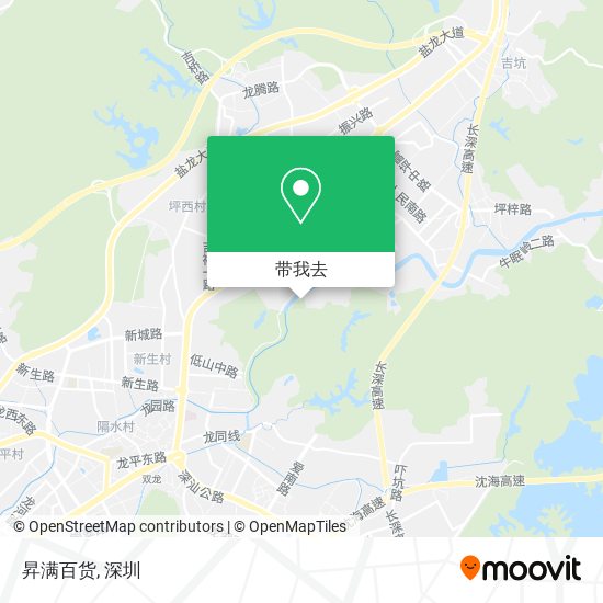 昇满百货地图