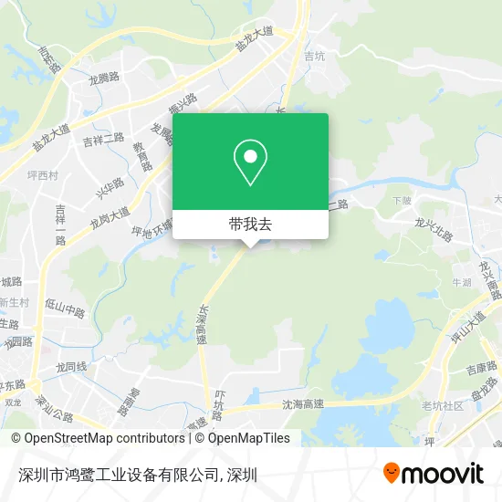 深圳市鸿鹭工业设备有限公司地图