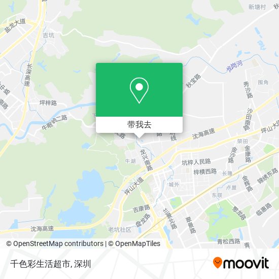 千色彩生活超市地图