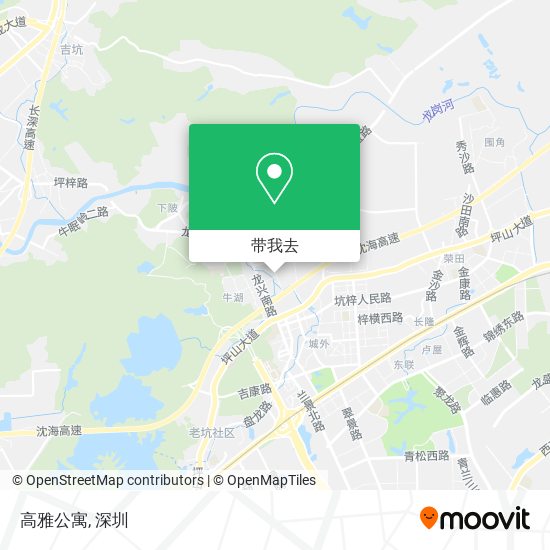 高雅公寓地图