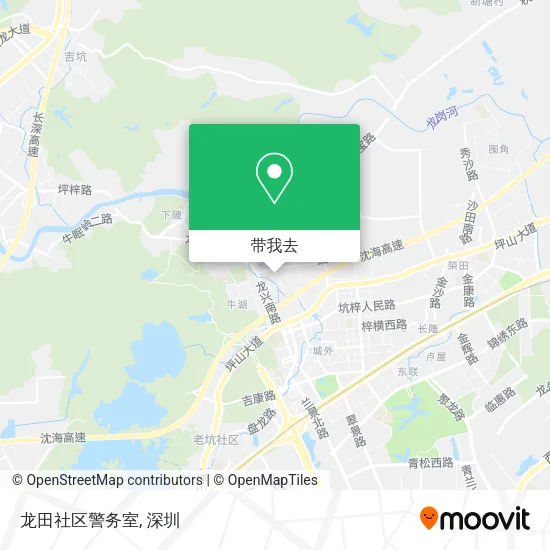 龙田社区警务室地图