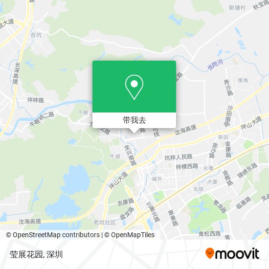 莹展花园地图
