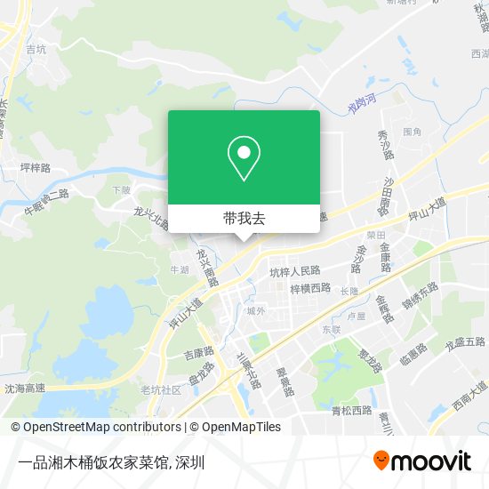 一品湘木桶饭农家菜馆地图