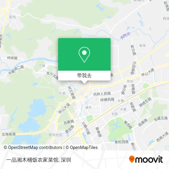 一品湘木桶饭农家菜馆地图