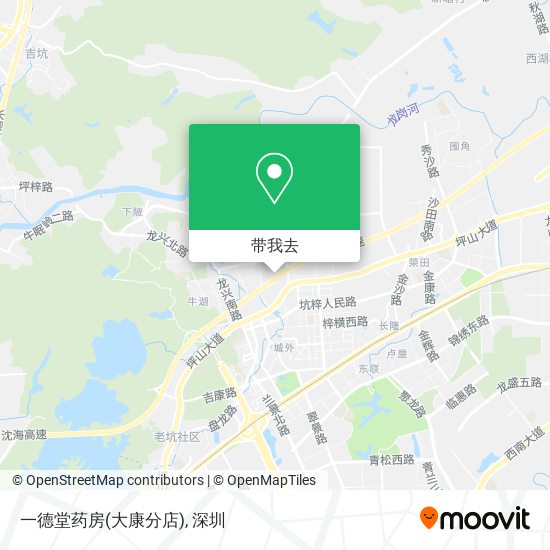 一德堂药房(大康分店)地图