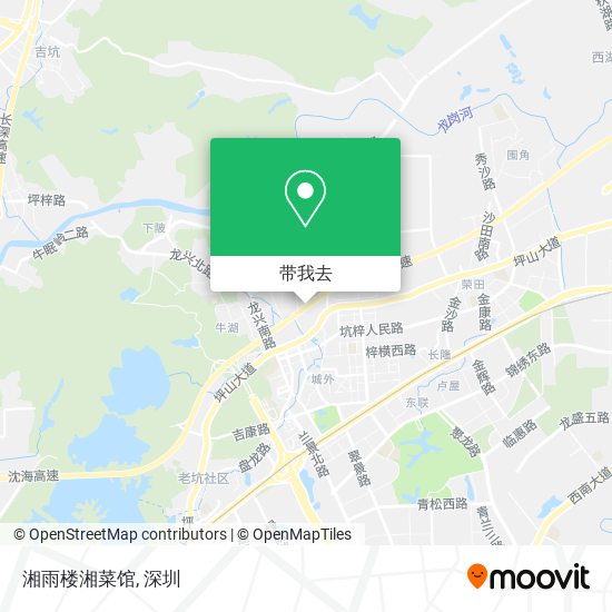 湘雨楼湘菜馆地图