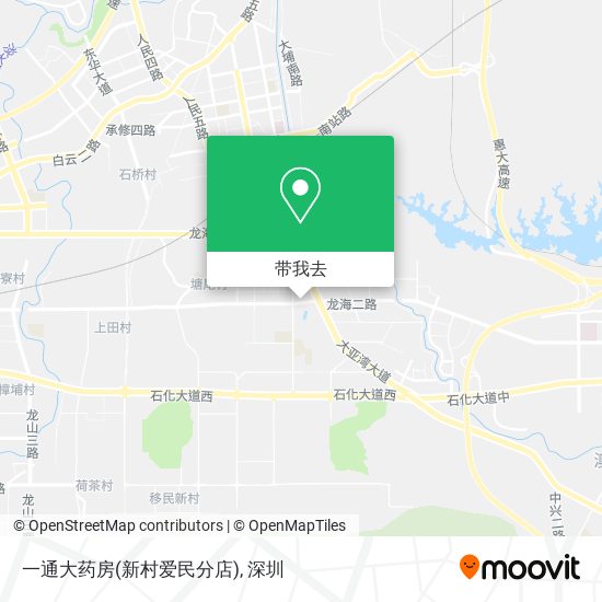 一通大药房(新村爱民分店)地图