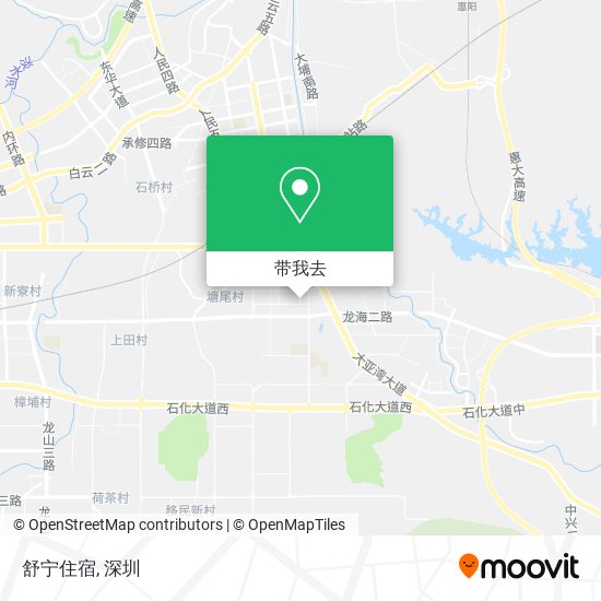 舒宁住宿地图