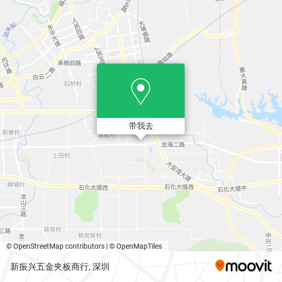 新振兴五金夹板商行地图