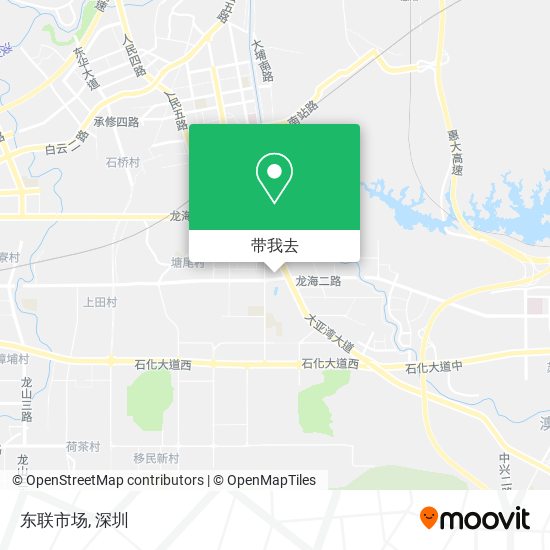 东联市场地图