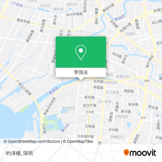 钧泽楼地图