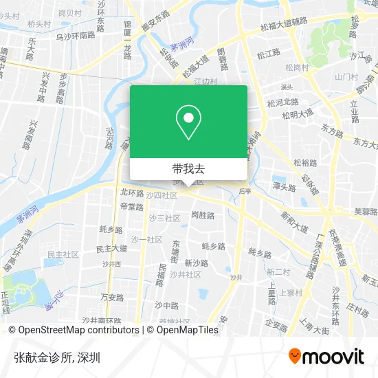张献金诊所地图