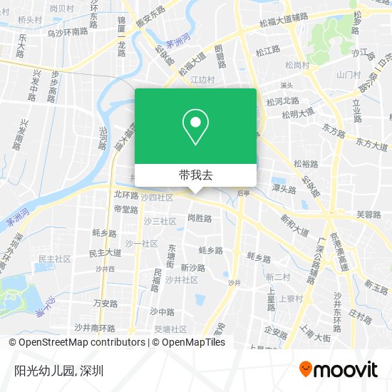 阳光幼儿园地图