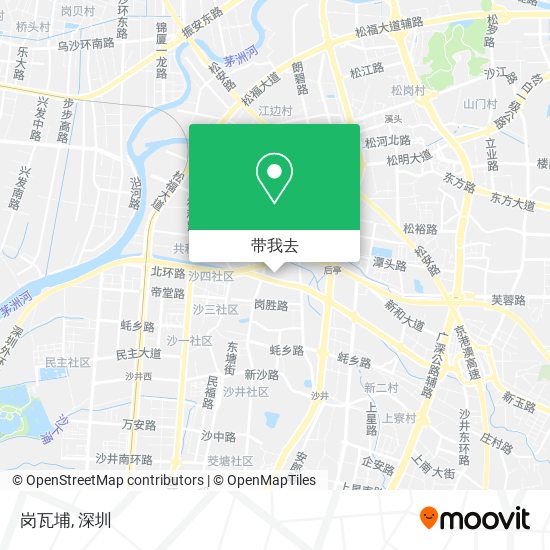 岗瓦埔地图