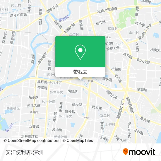 宾汇便利店地图
