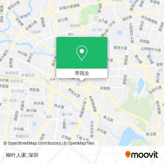 柳叶人家地图