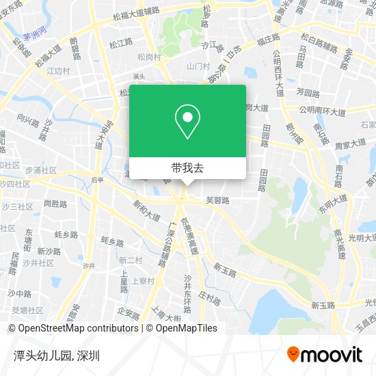 潭头幼儿园地图