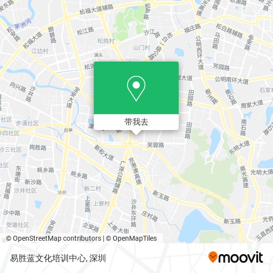 易胜蓝文化培训中心地图