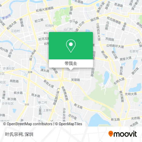叶氏宗祠地图