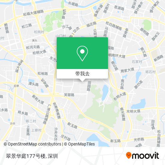 翠景华庭177号楼地图