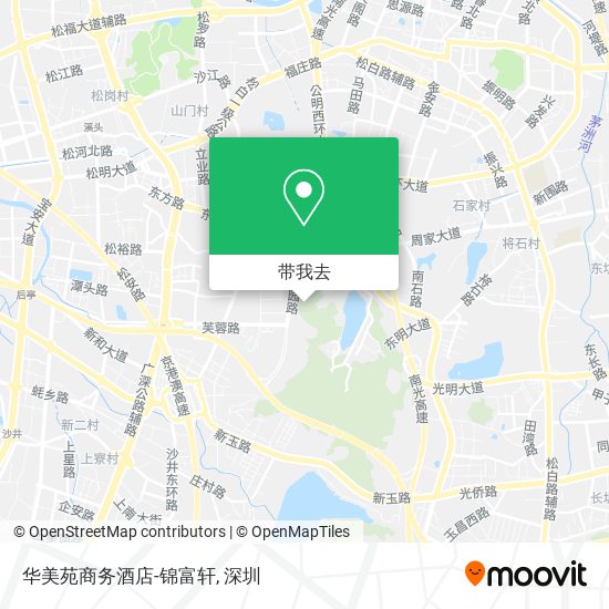 华美苑商务酒店-锦富轩地图