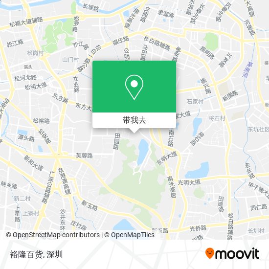 裕隆百货地图