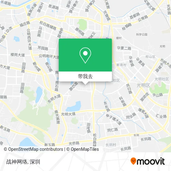 战神网络地图