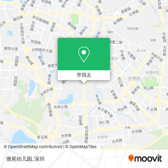 塘尾幼儿园地图