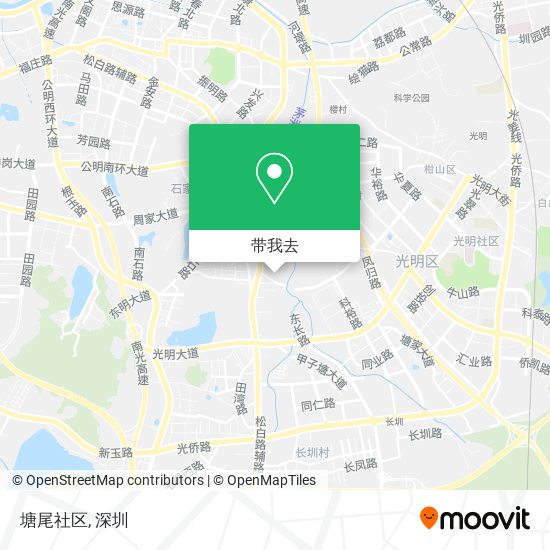 塘尾社区地图