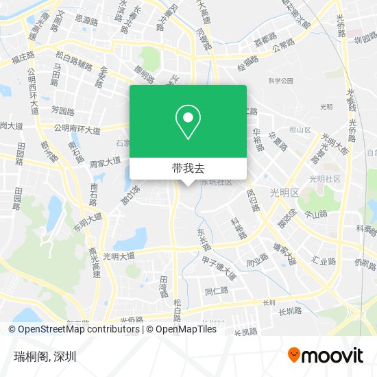 瑞桐阁地图