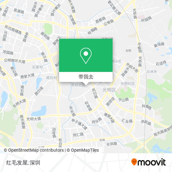 红毛发屋地图