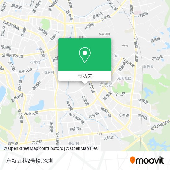 东新五巷2号楼地图
