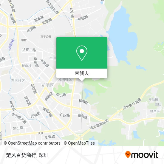 楚风百货商行地图