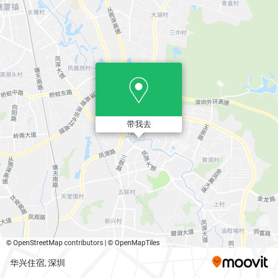 华兴住宿地图
