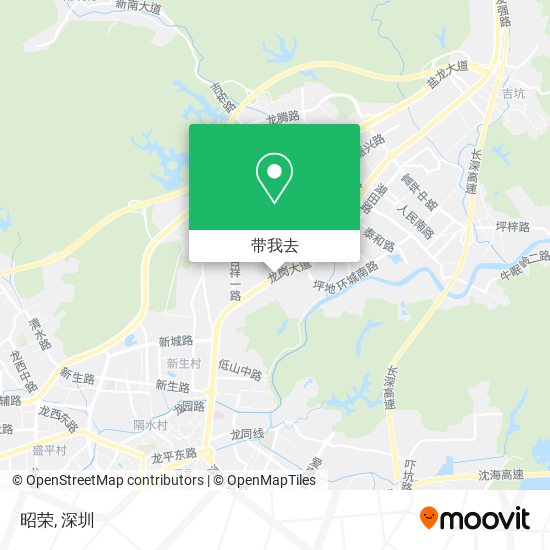 昭荣地图