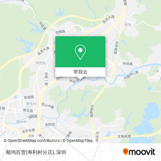 顺鸿百货(寿利村分店)地图