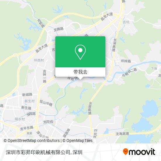 深圳市彩昇印刷机械有限公司地图