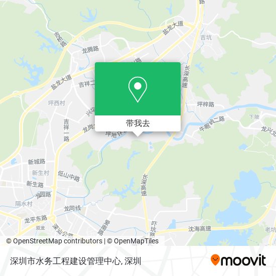 深圳市水务工程建设管理中心地图