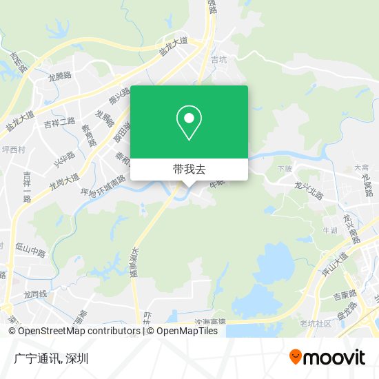 广宁通讯地图