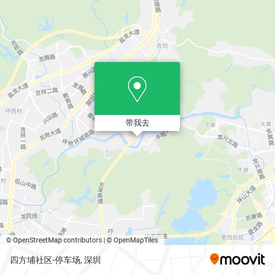 四方埔社区-停车场地图