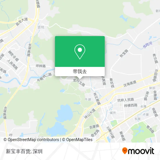 新宝丰百货地图