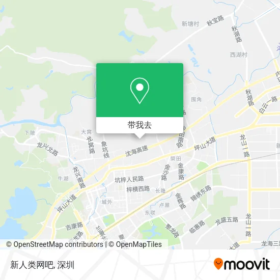 新人类网吧地图