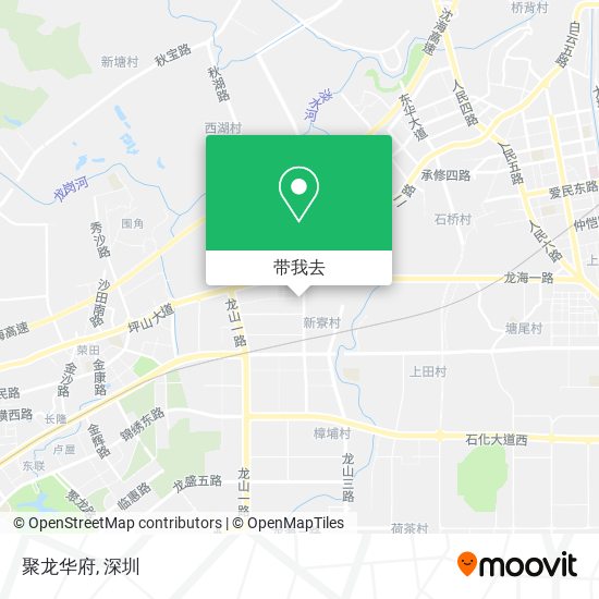 聚龙华府地图