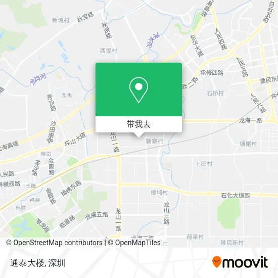通泰大楼地图