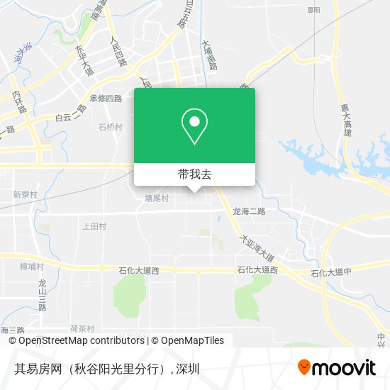 其易房网（秋谷阳光里分行）地图