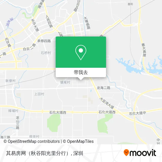 其易房网（秋谷阳光里分行）地图