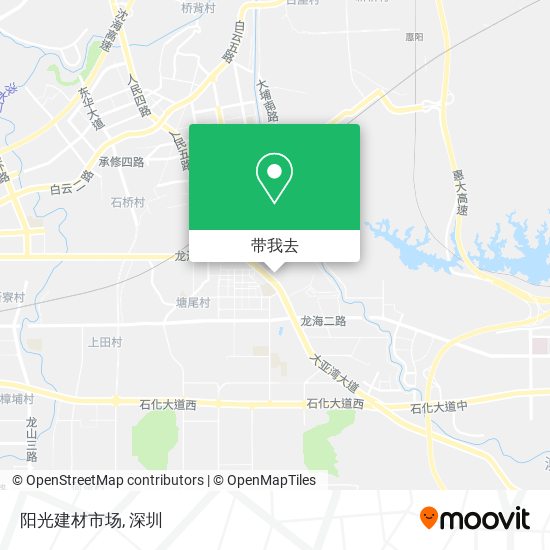阳光建材市场地图