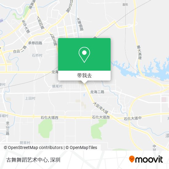 古舞舞蹈艺术中心地图